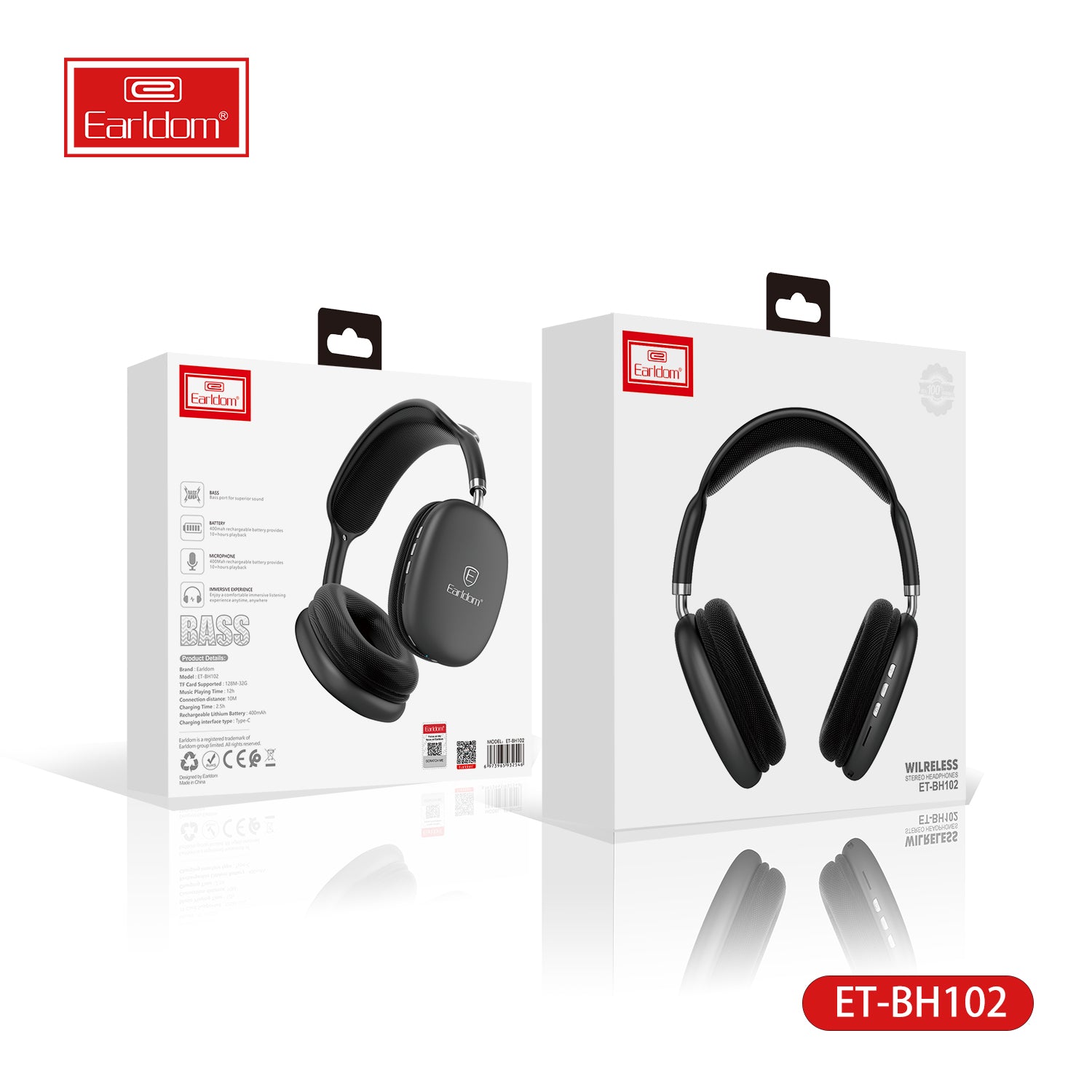 Earldom Bluetooth Headphone ET-BH102 Earldom Bluetooth Headphone ET-BH102